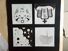 用点线面画一幅画